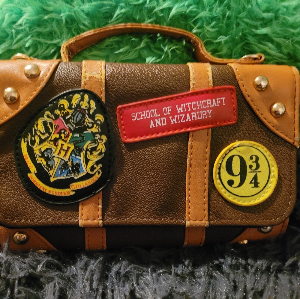 Harry Potter Hogwarts Express Brown Wallet